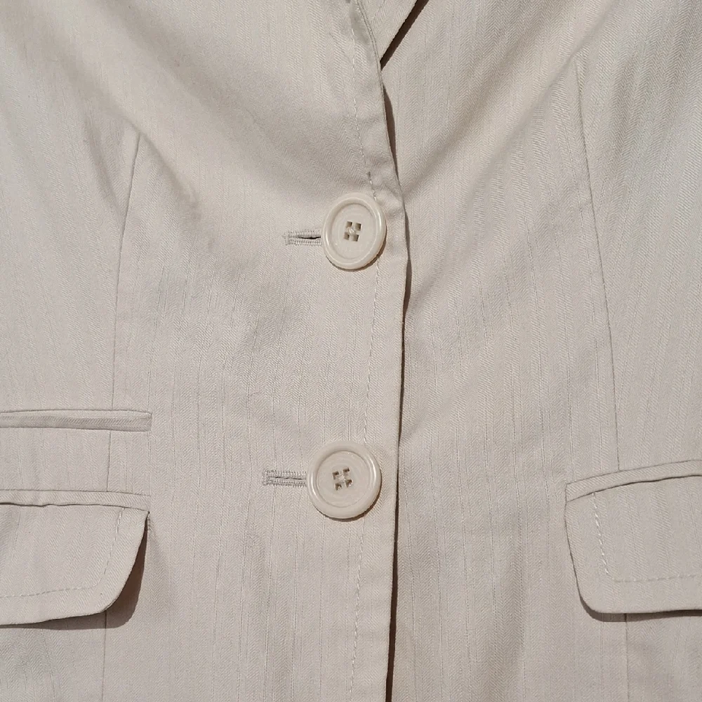 3/$20-GAP Beige Cotton Blazer, Sz 4, NWOT - Picture 5 of 15